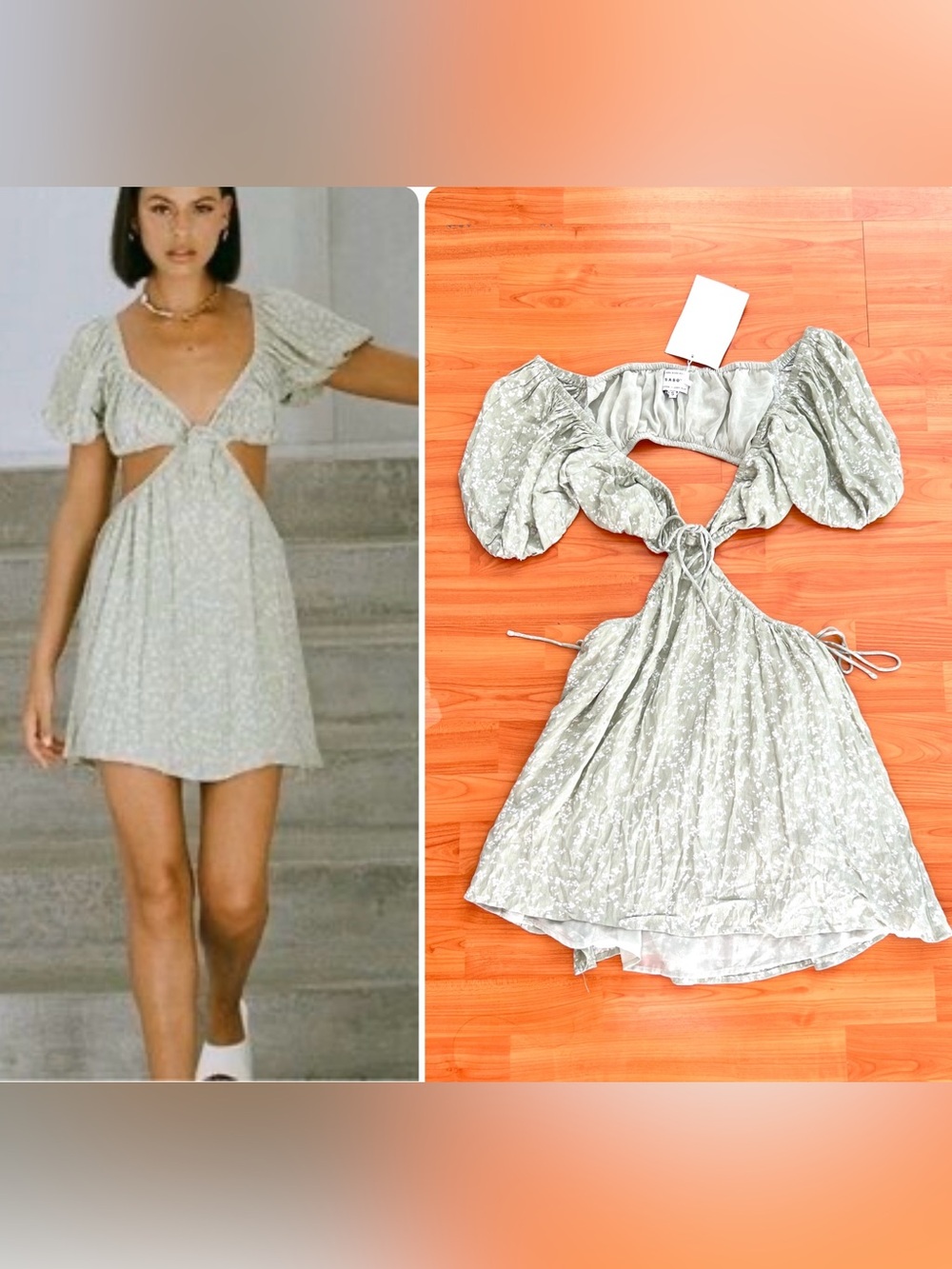 NWT Sabo Skirt Eilish Mini Dress